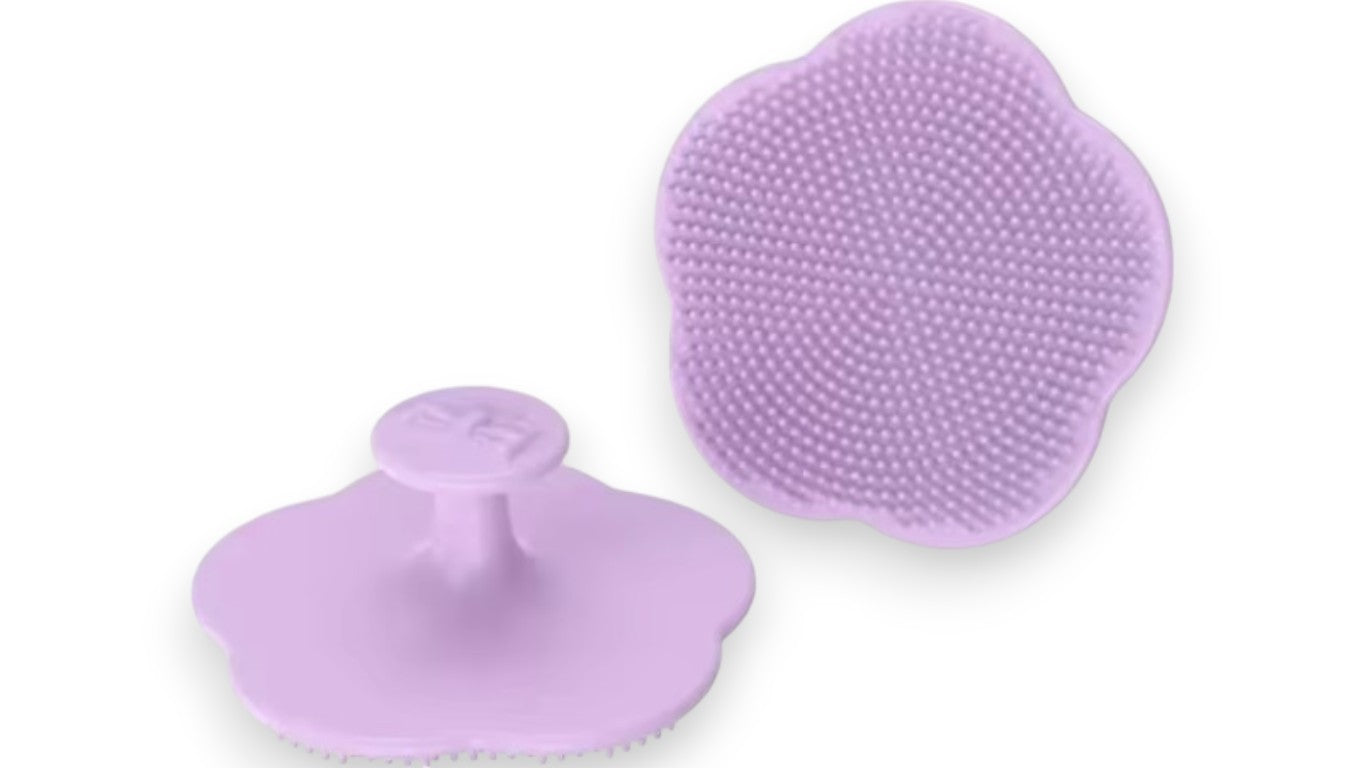 Baby Pflege Zubehör – Weicher Silikon Kamm für Neugeborene, Fetal Kopf Fett Kamm zur Haarreinigung & Kopf-Massage