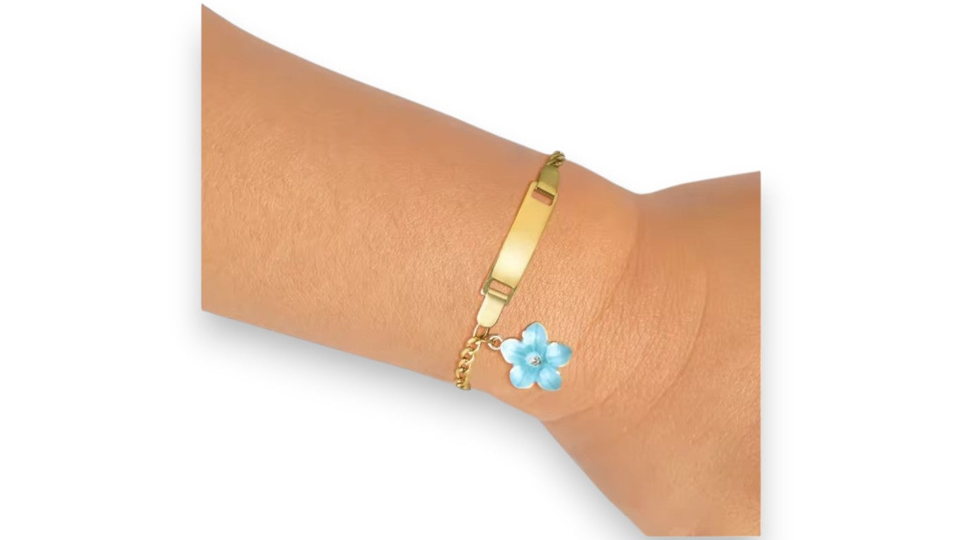VNox Baby Armband mit individueller Gravur – Personalisiertes Schmuckstück für Jungen und Mädchen
