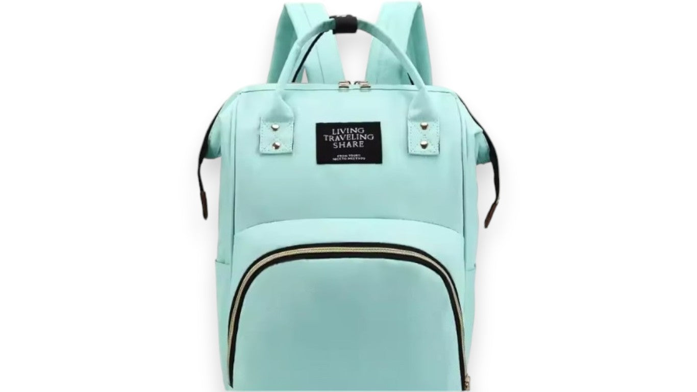 Windeltasche Rucksack – Große Kapazität, Multifunktional, Wasserdicht für Mama & Baby, Ideal für Reisen & Outdoor