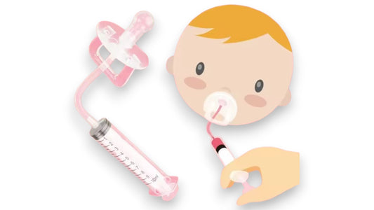 Medizinspender mit Nadel-Schnuller – Präzise und Stressfreie Medikamentengabe für Ihr Baby